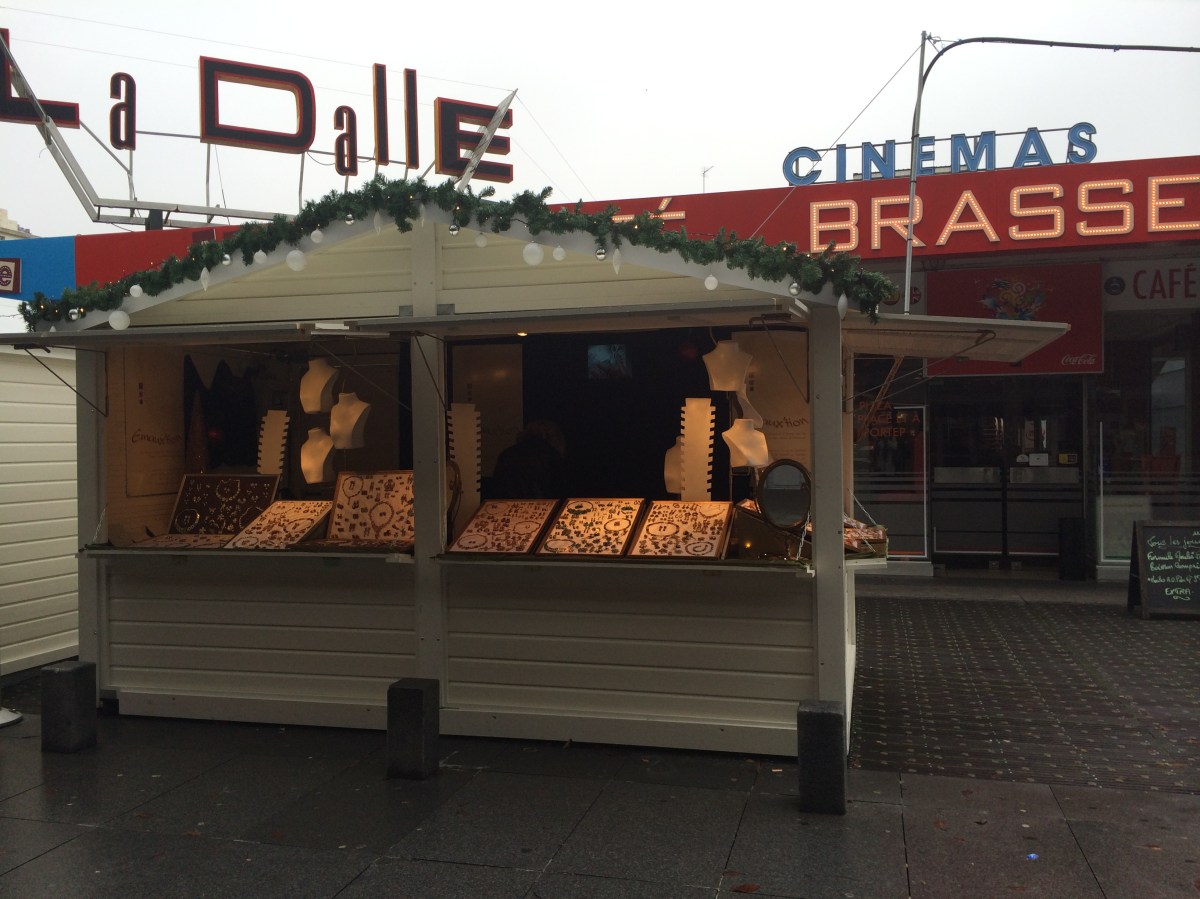 Les bijoux du marché de noël de Rennes