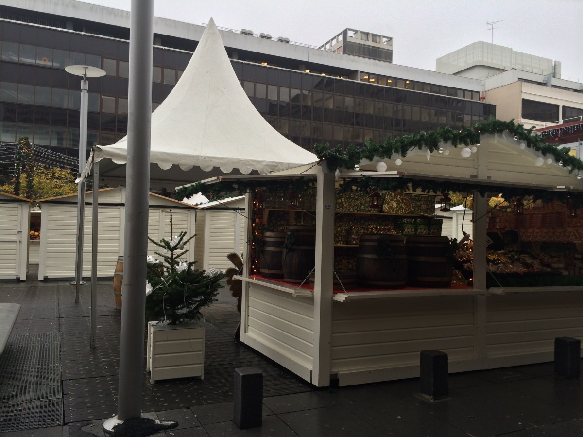 Vin chaud marché de noël de Rennes