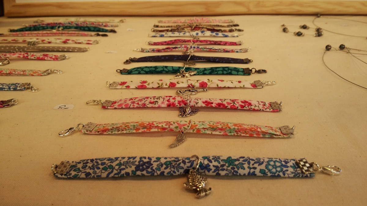 bracelets en tissu