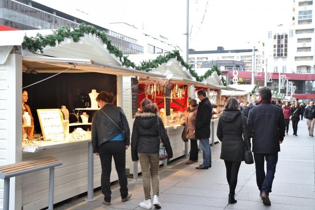 balade sur le marché de noël de rennes