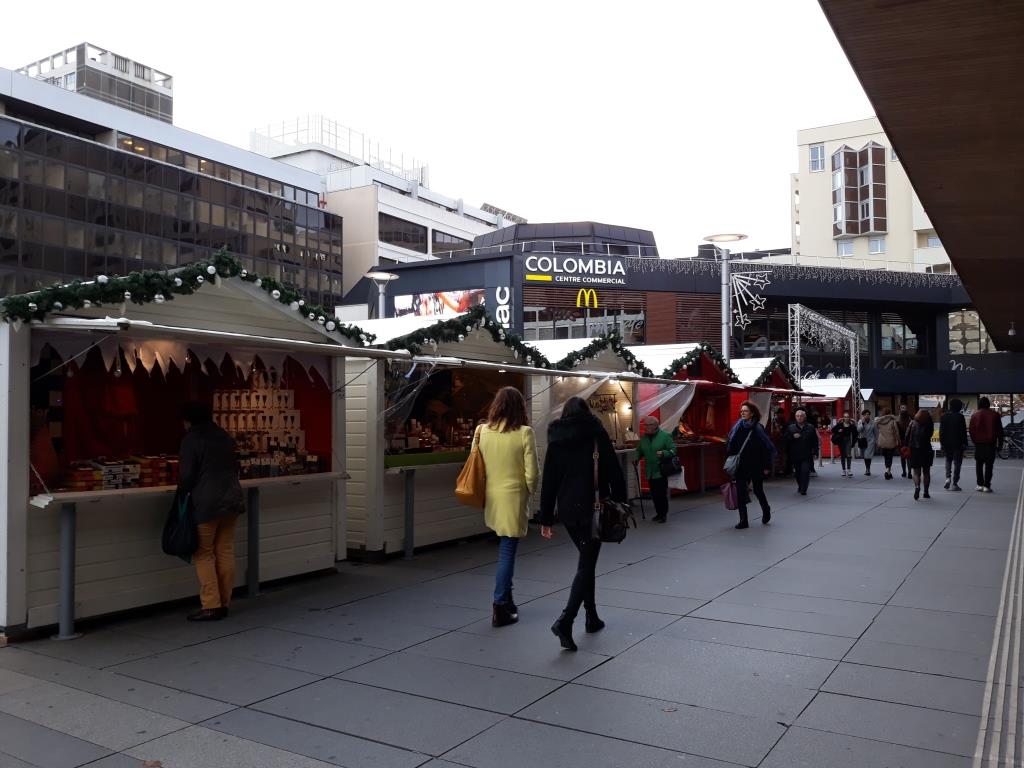 balade au marché de noël de rennes colombier